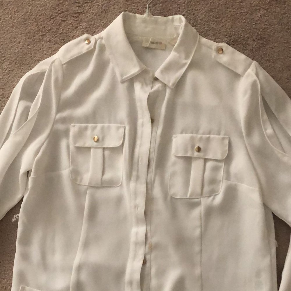 White Chico long sleeve top